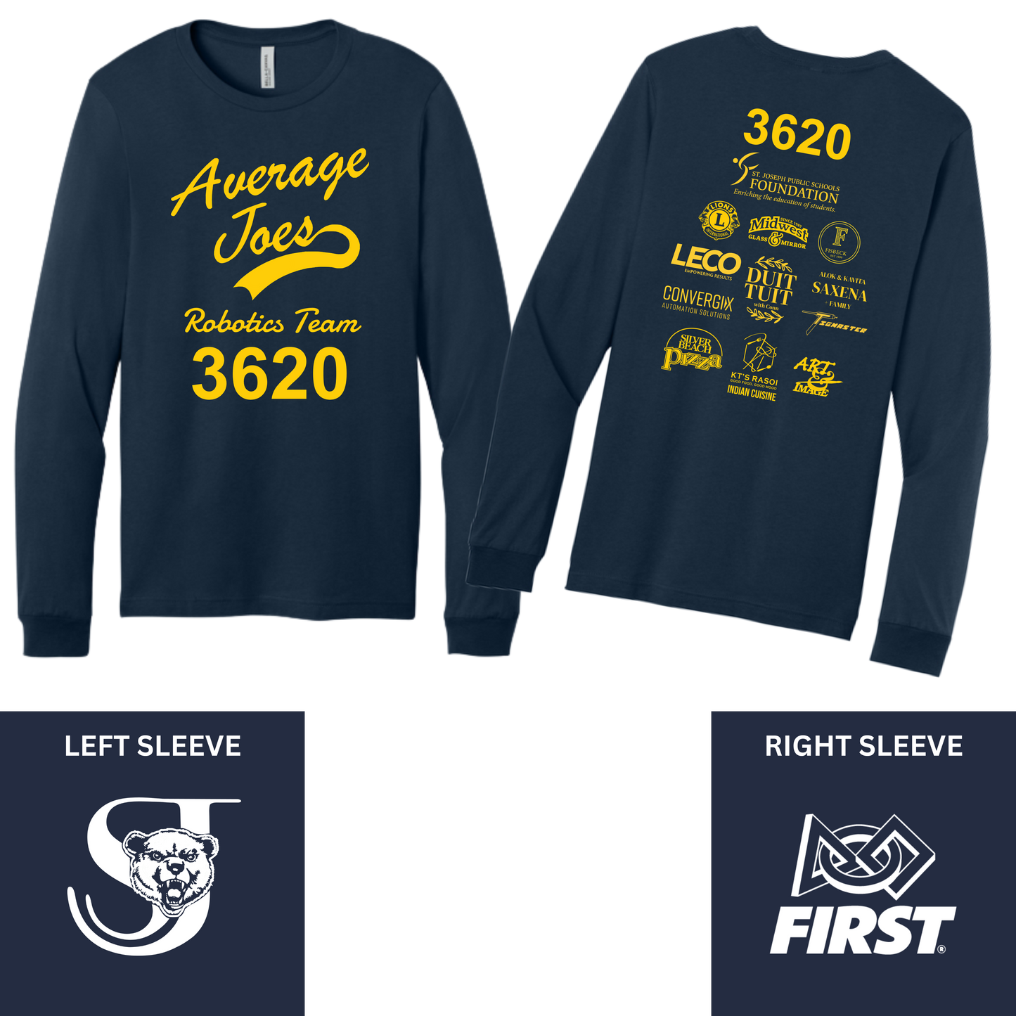 Average Joe's Team Long Sleeve Shirt