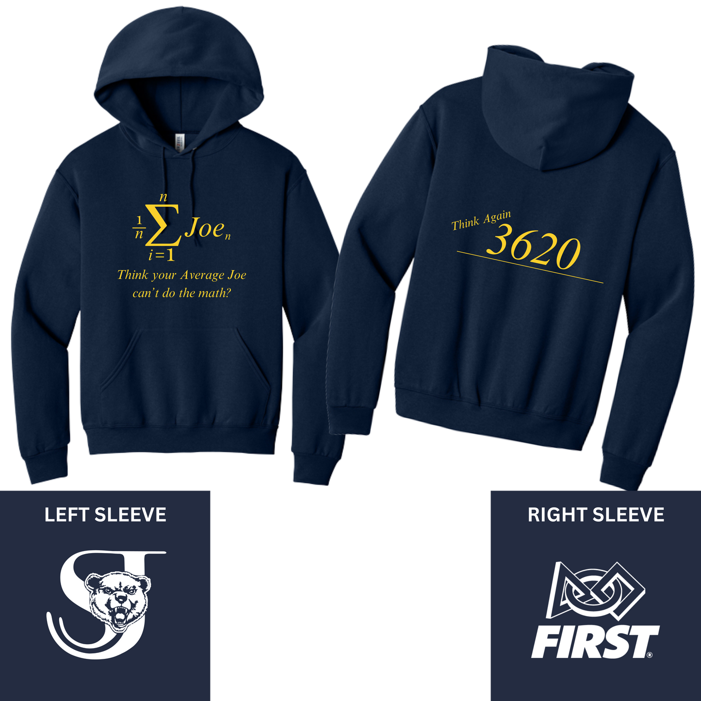 Average Joe's Math Hoodie