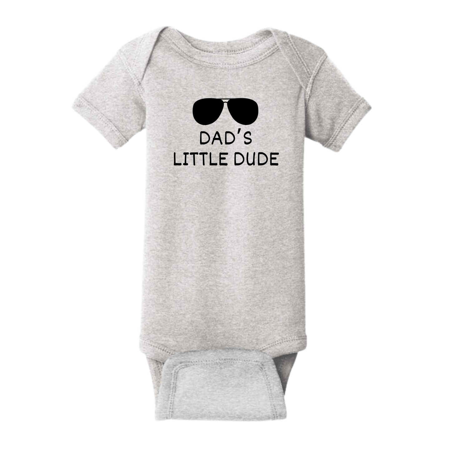 Dad's Little Dude Onesie