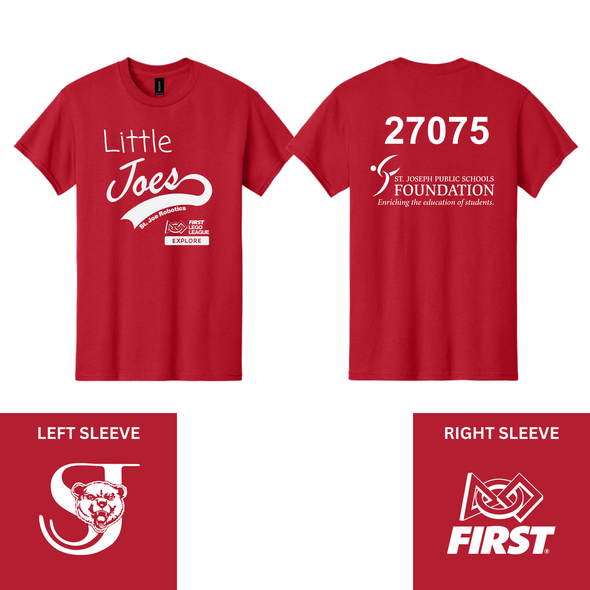 Little Joes Red T-Shirt