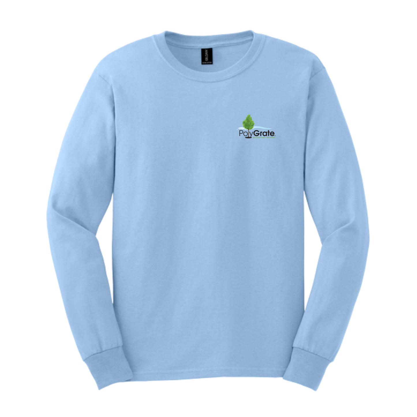 PolyGrate Pocket Long Sleeve Shirt (Gildan)