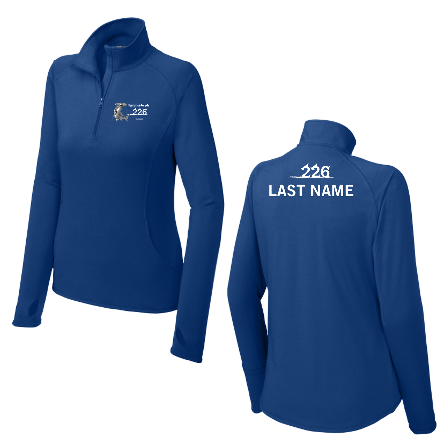 Hammerheads Women's 1/4 Zip