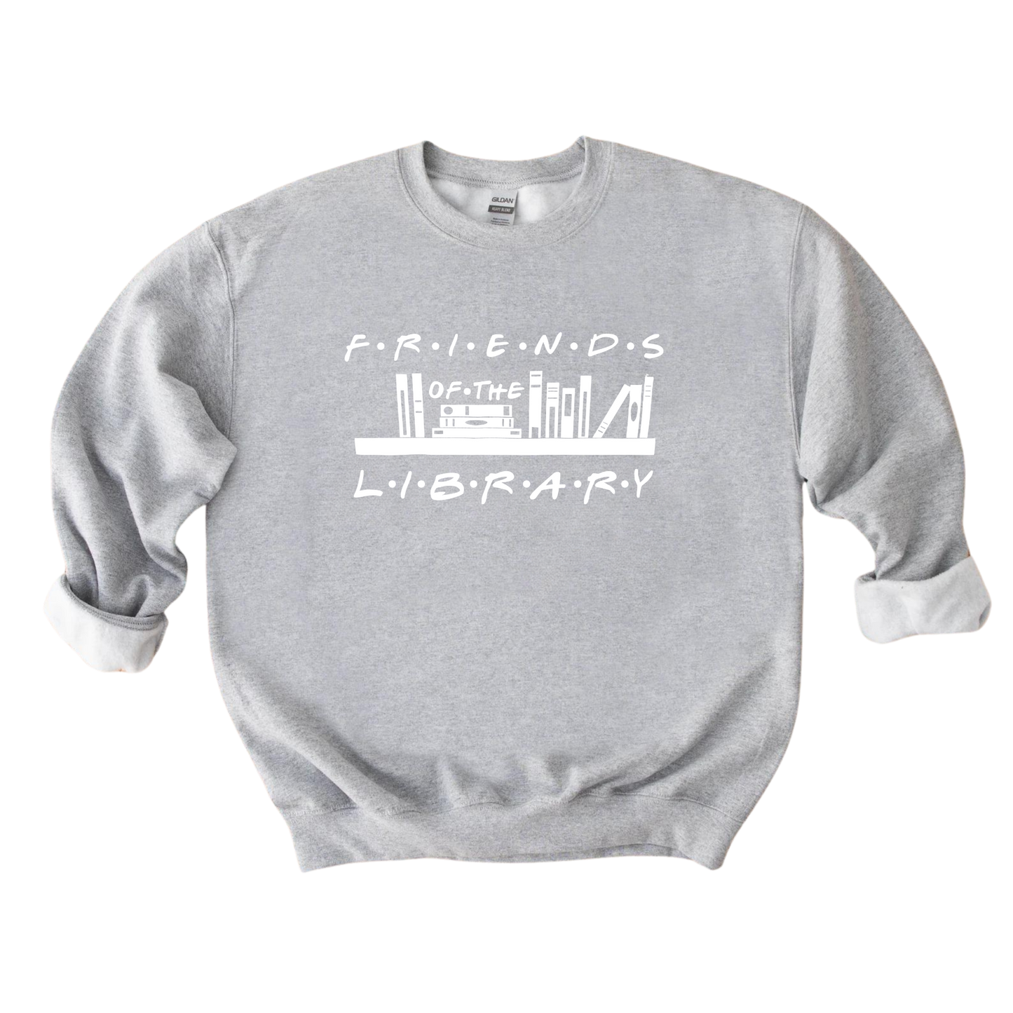 Friends of the Library Crewneck