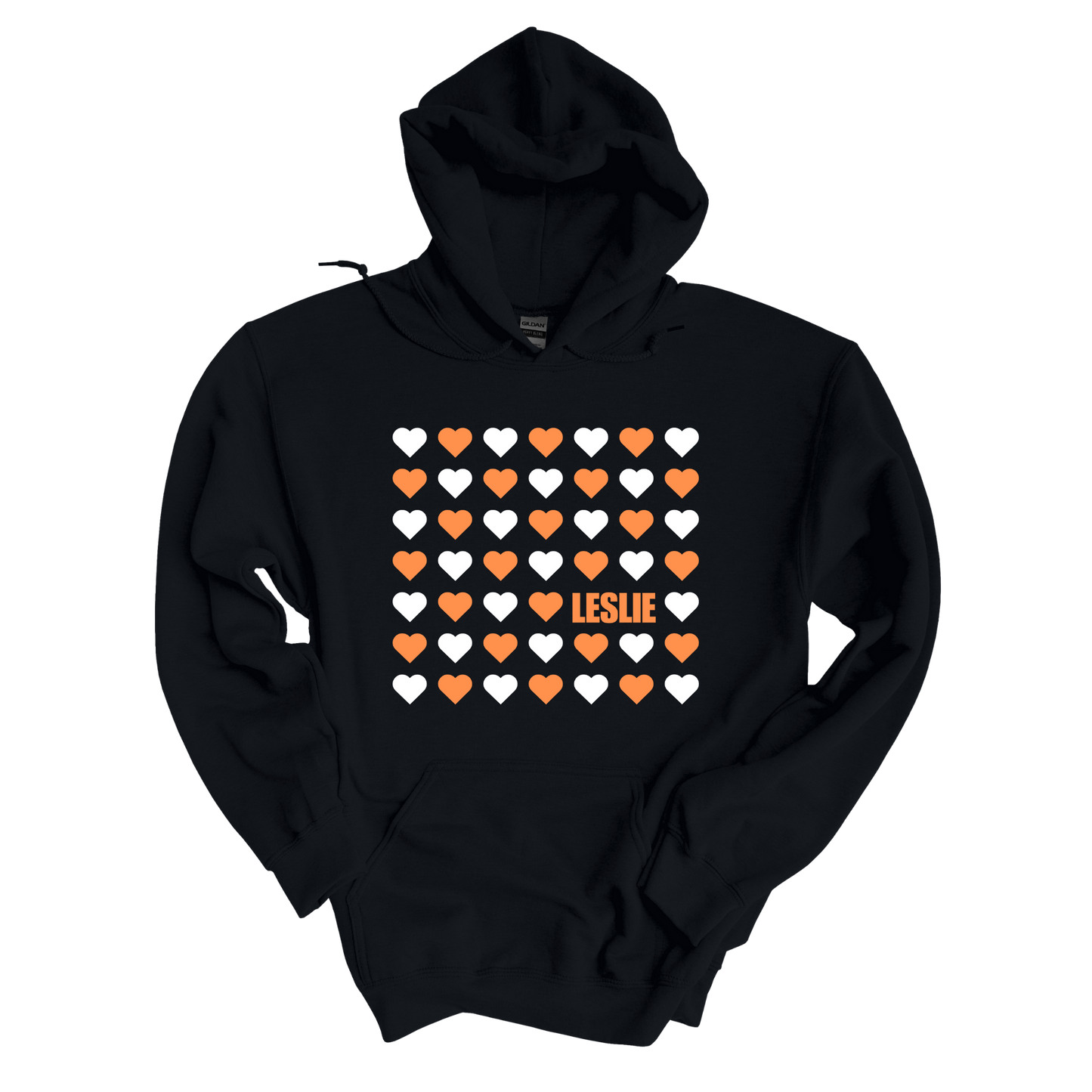 Leslie Hearts Hoodie