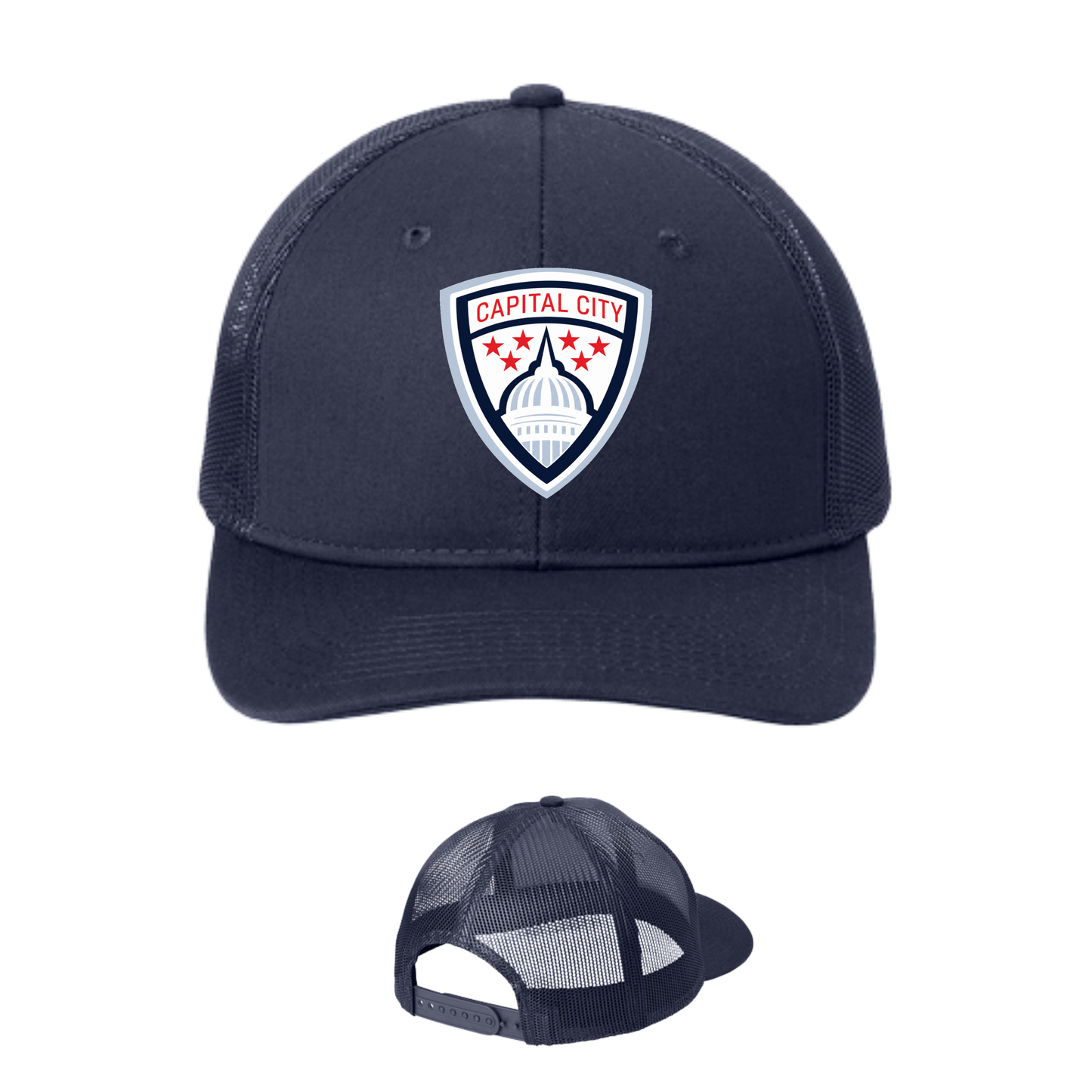 Capital City Embroidered Trucker Hat