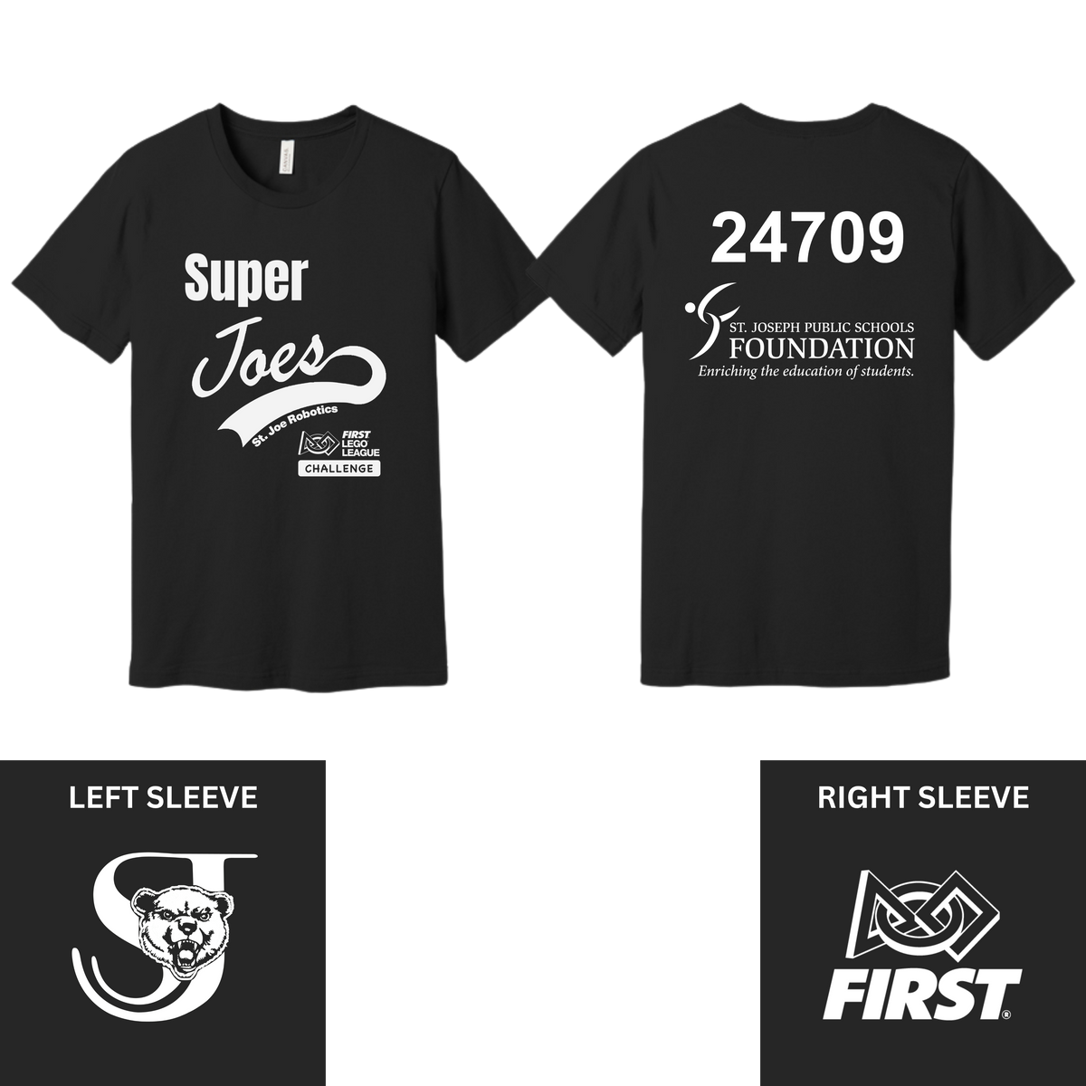 Super Joes Onyx T-Shirt
