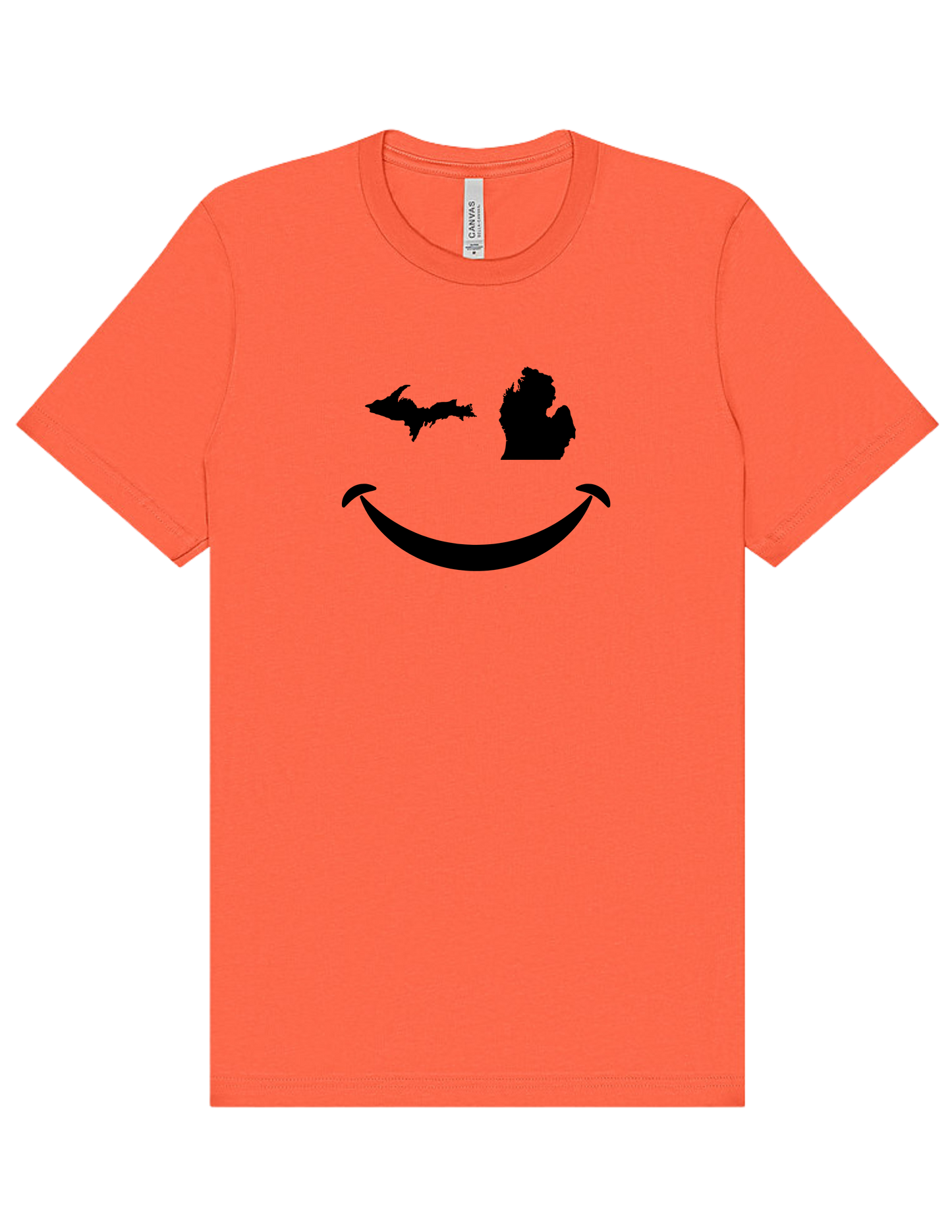 Michigan Smiley Face T-Shirt