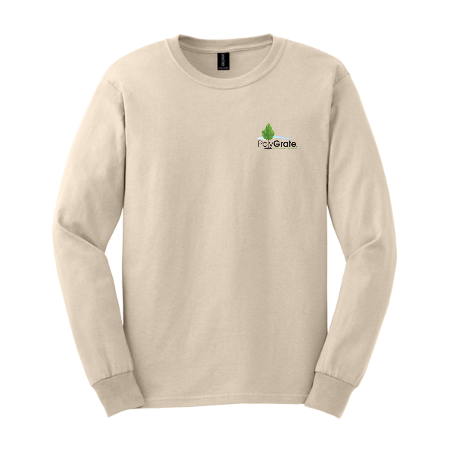 PolyGrate Pocket Long Sleeve Shirt (Gildan)
