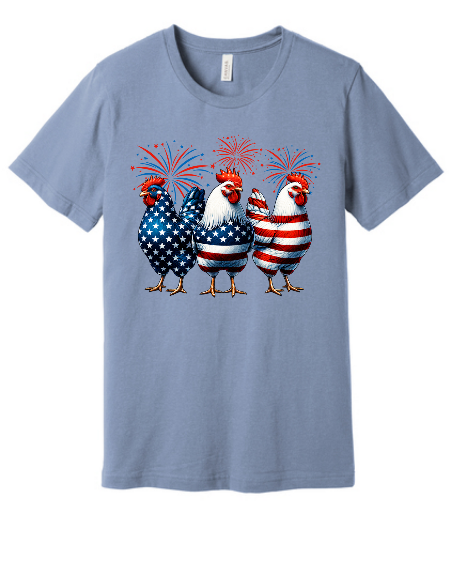 Chicken Fireworks T-Shirt