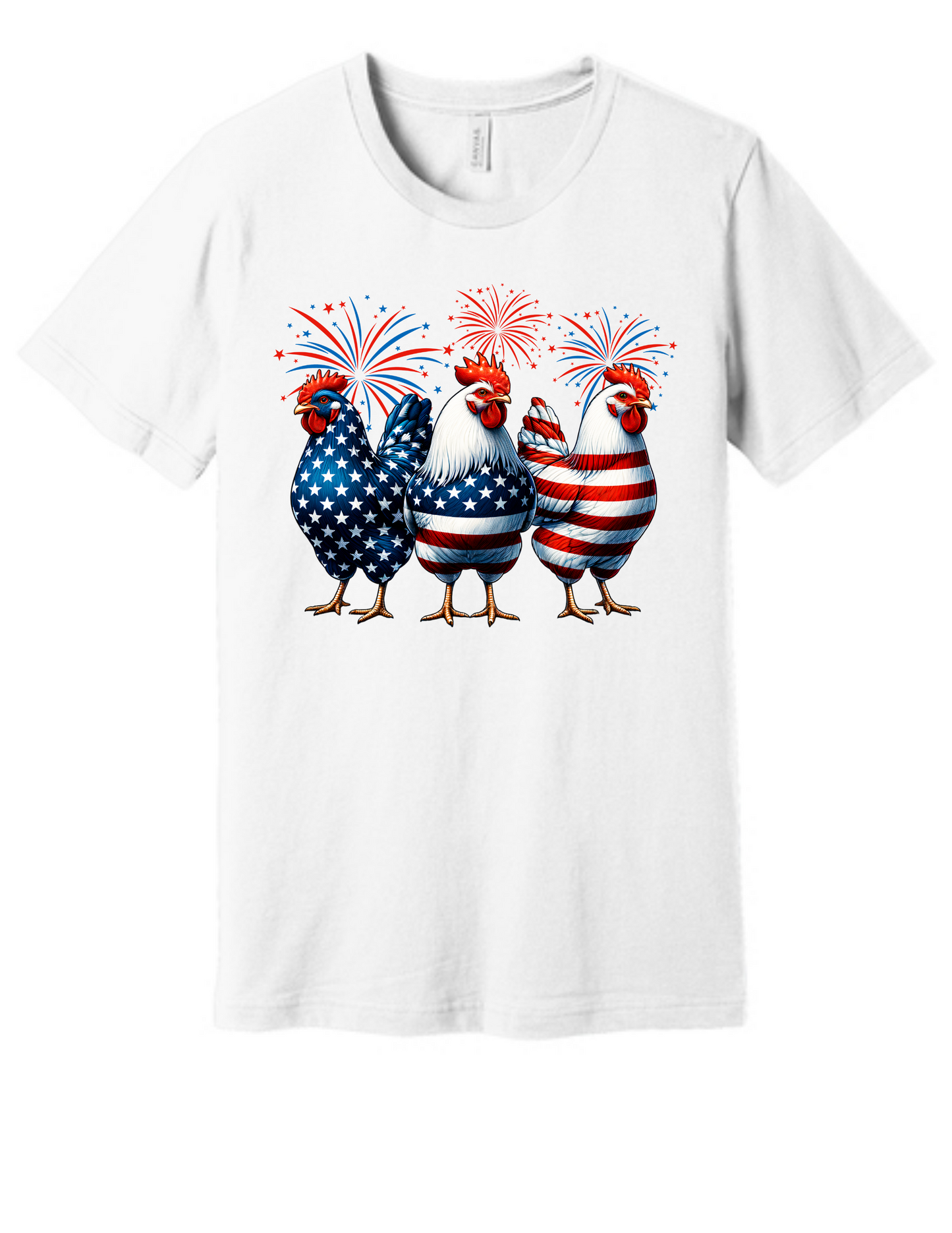 Chicken Fireworks T-Shirt