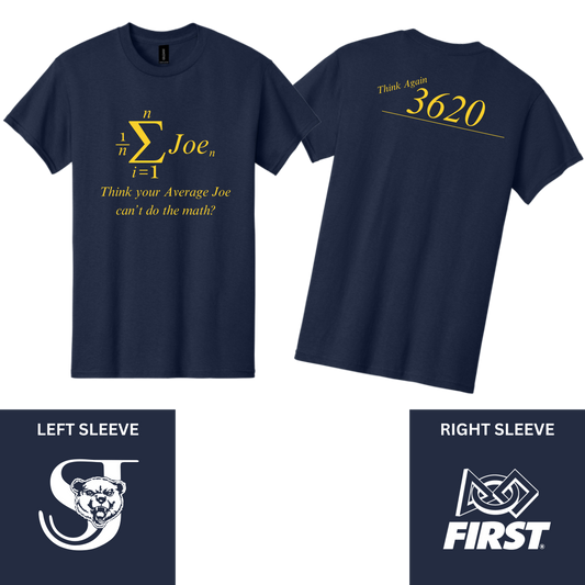 Average Joe's Math T-Shirt