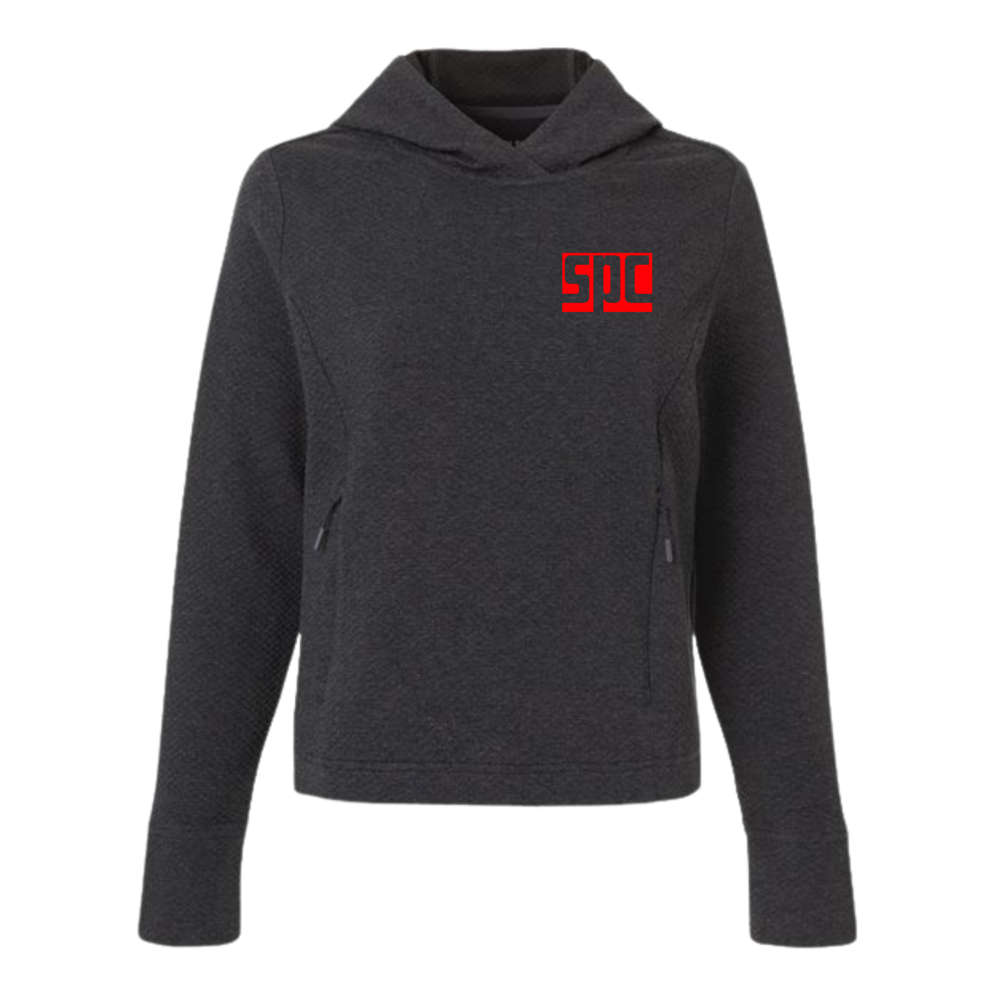 SPC Women's Textured Hooded Pullover