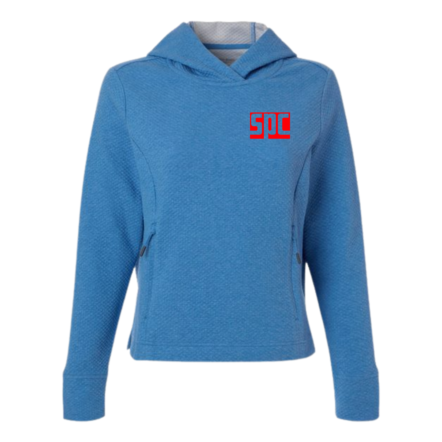 SPC Women's Textured Hooded Pullover