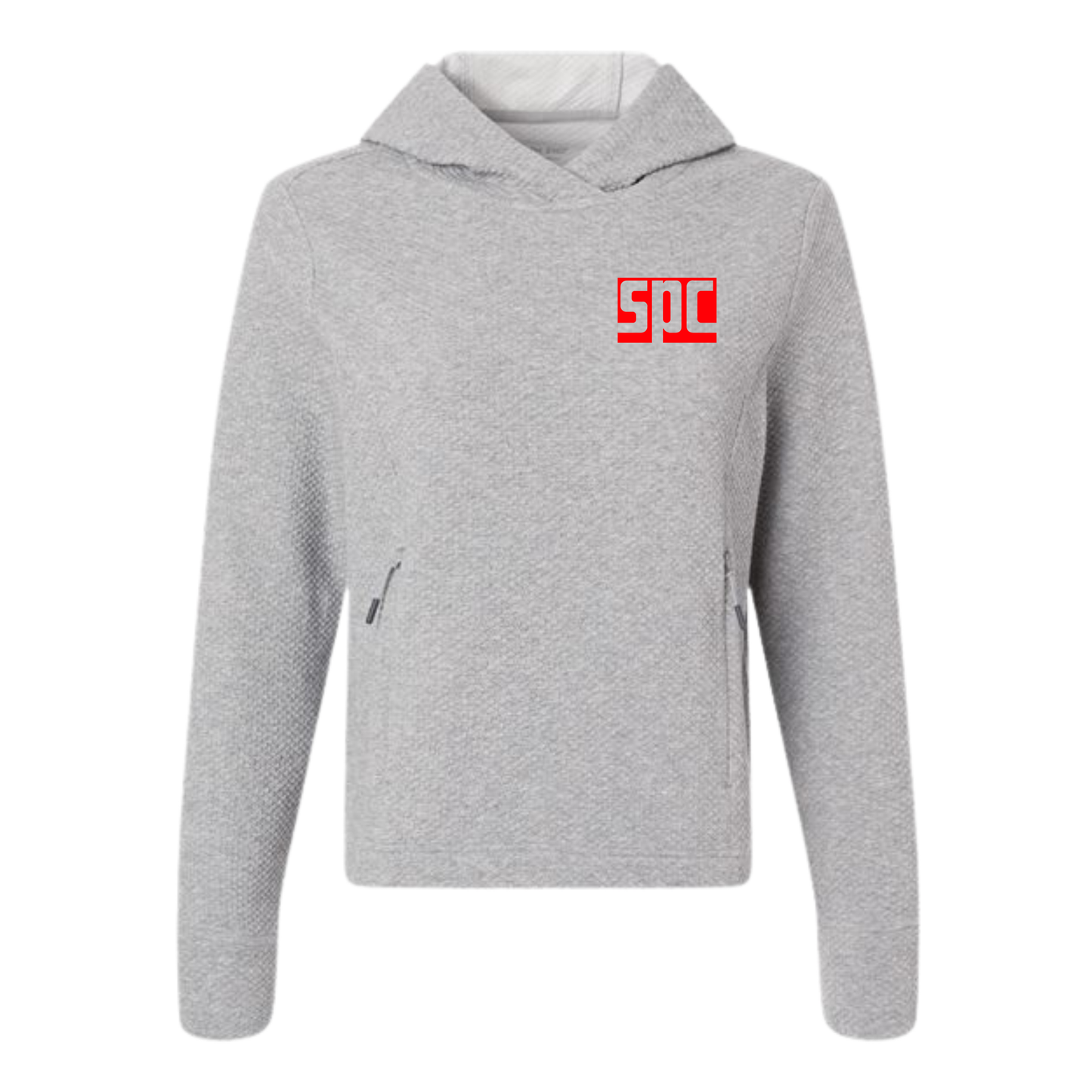 SPC Women's Textured Hooded Pullover