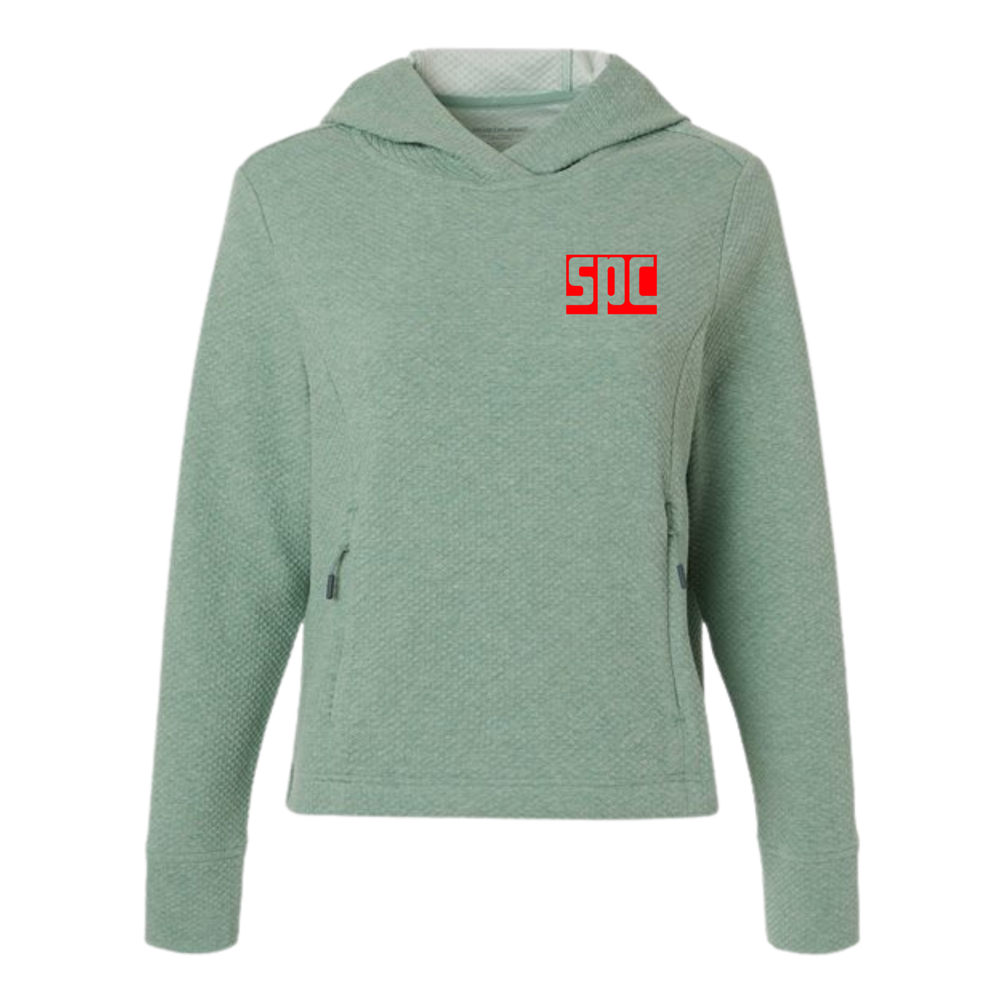 SPC Women's Textured Hooded Pullover