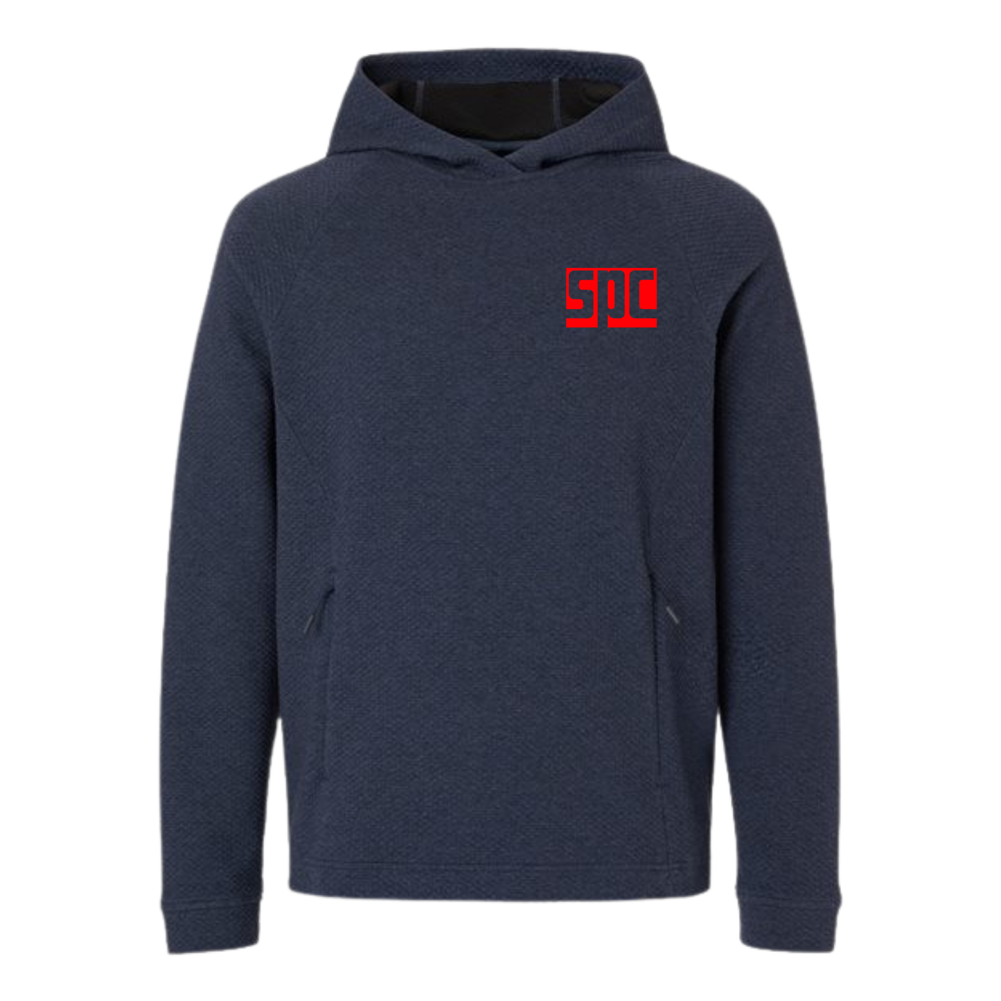 SPC Textured Hooded Pullover