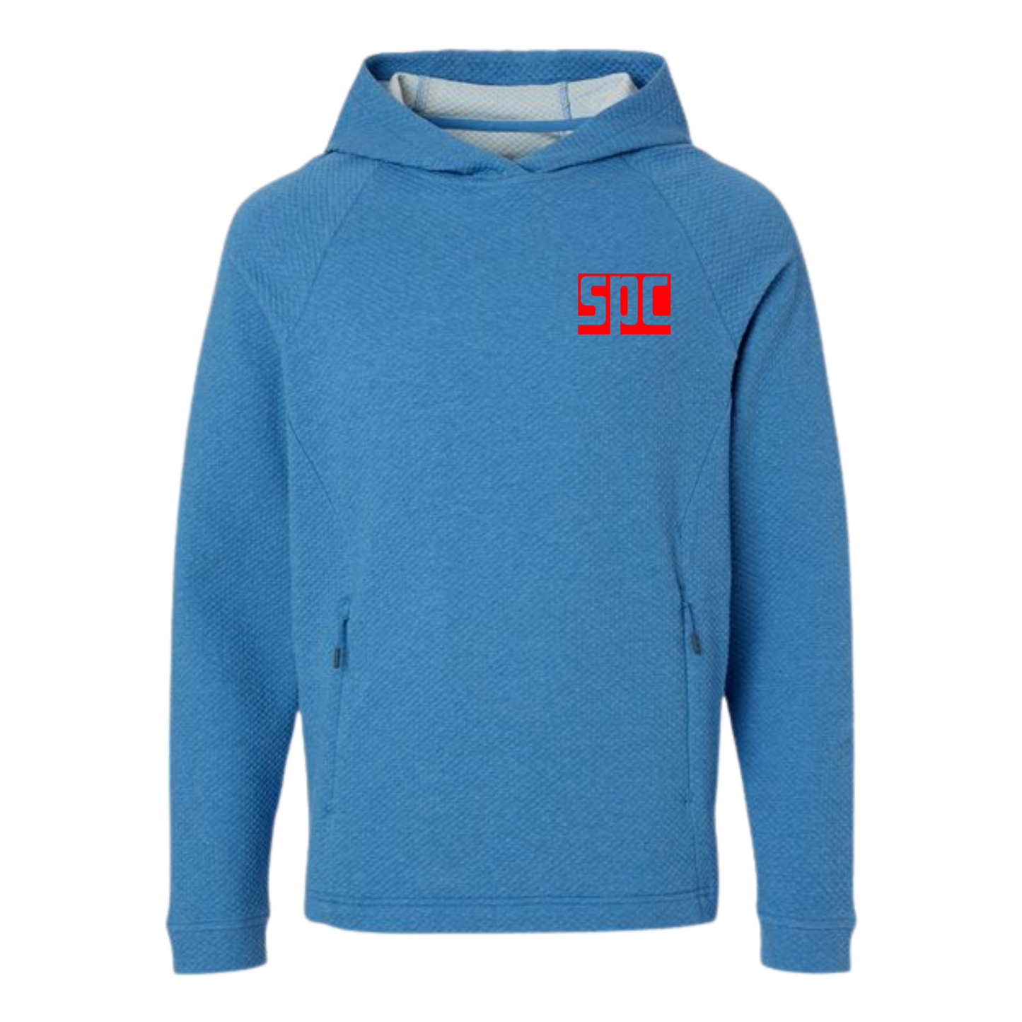 SPC Textured Hooded Pullover