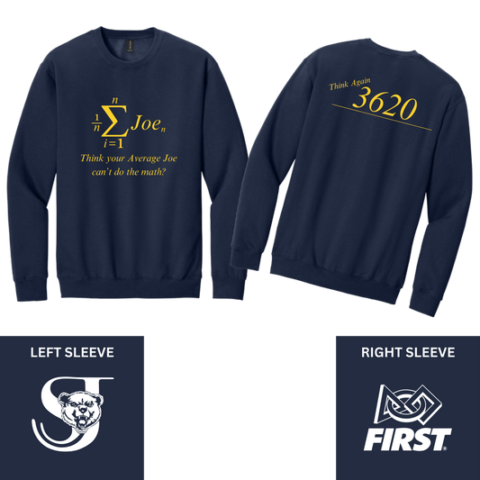 Average Joe's Math Crewneck