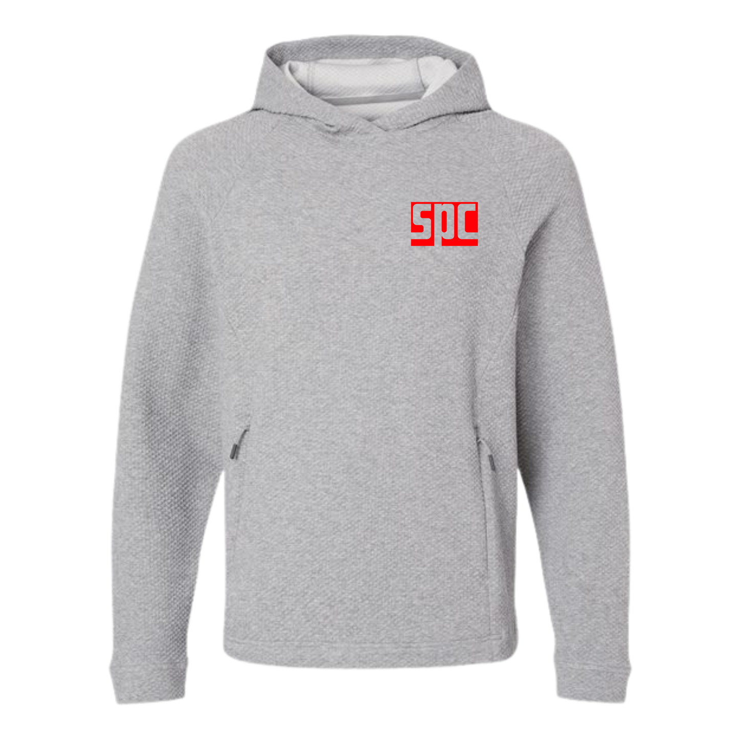 SPC Textured Hooded Pullover