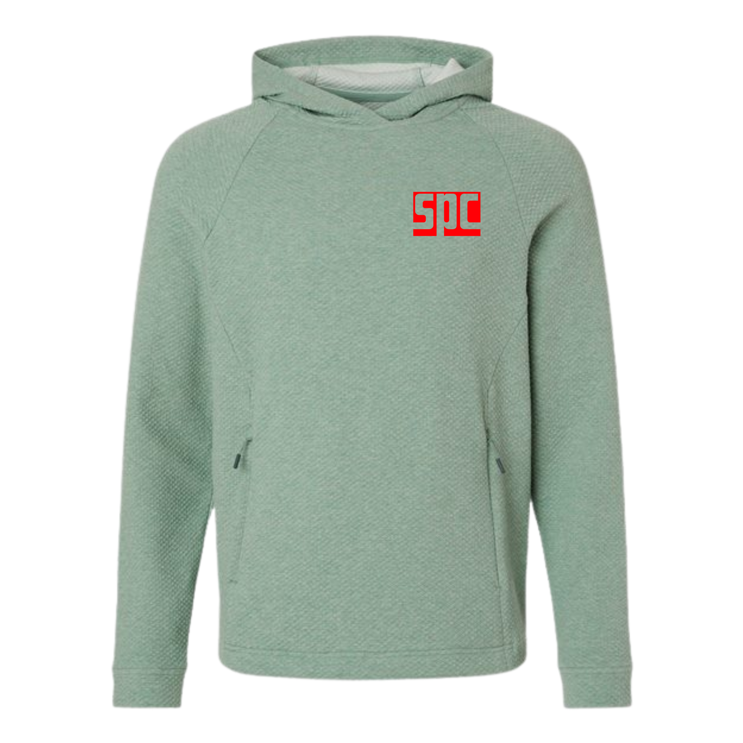 SPC Textured Hooded Pullover