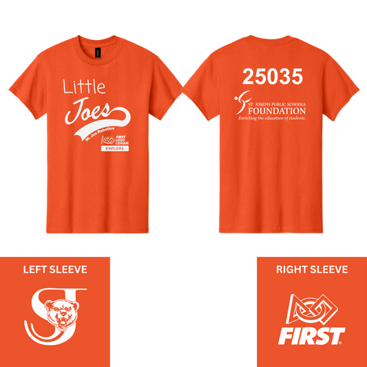 Little Joes Orange T-Shirt
