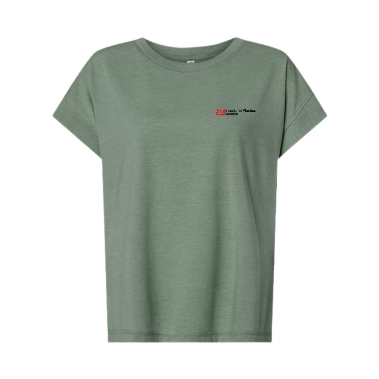 Structural Plastics Vintage Wash Women's Pocket T-Shirt