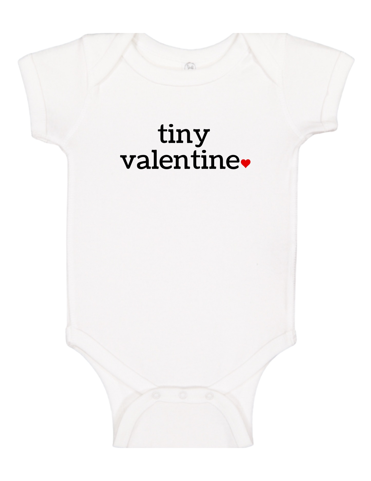 Tiny Valentine Onesie