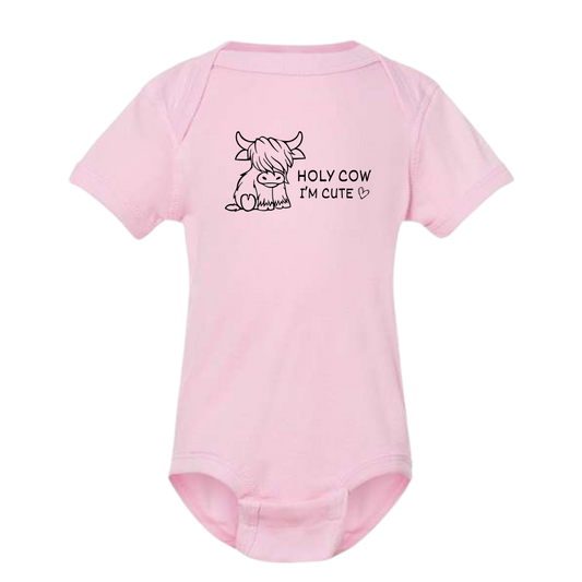 Holy Cow I'm Cute Onesie