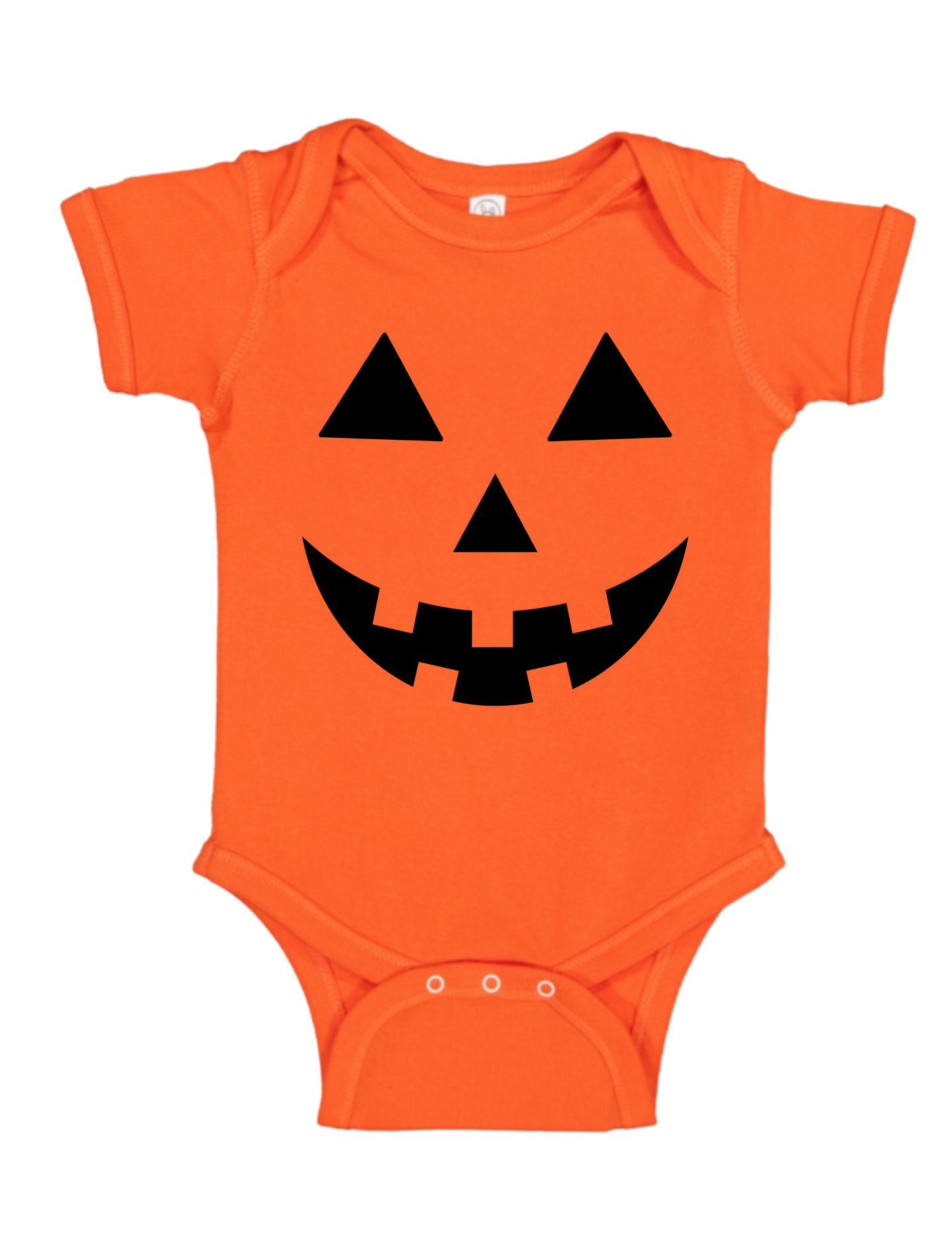 Pumpkin Face Onesie