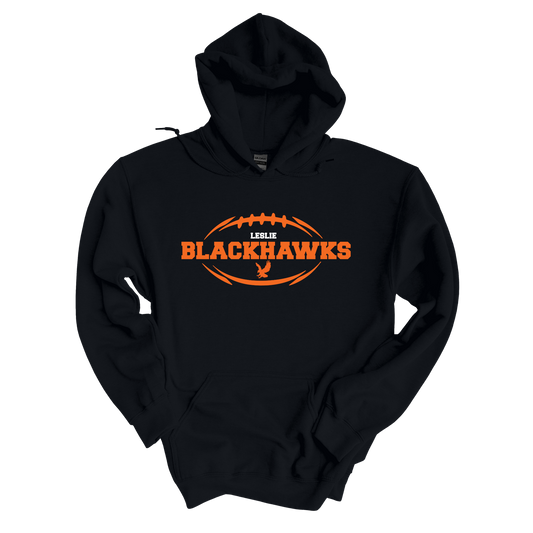Blackhawks Football Hoodie