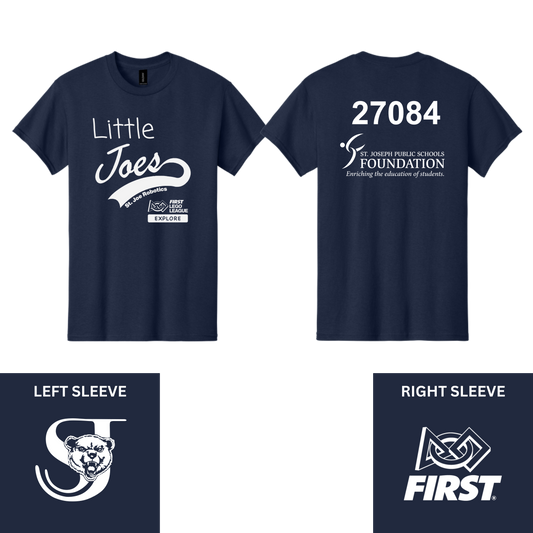 Little Joes Navy T-Shirt
