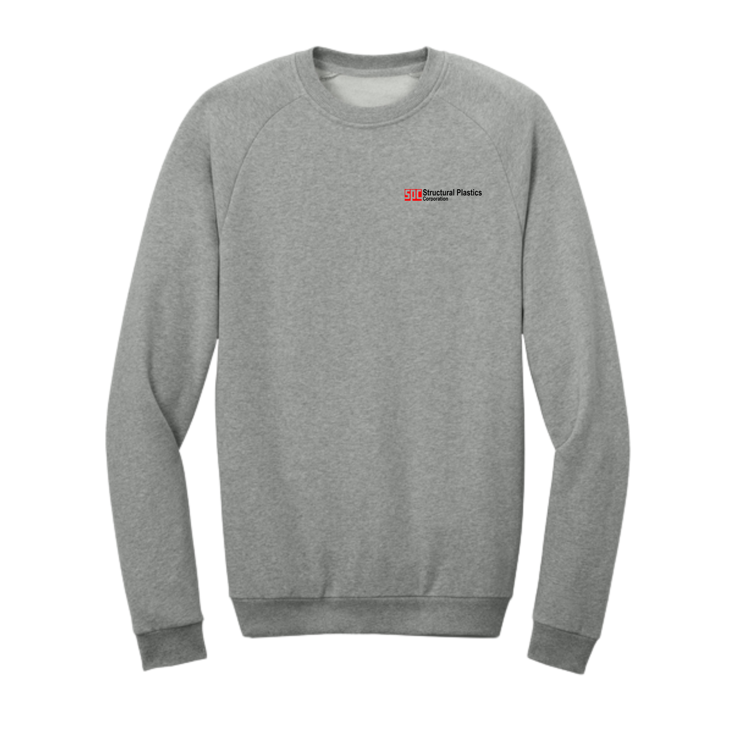 Structural Plastics Cloud Fleece Pocket Crewneck