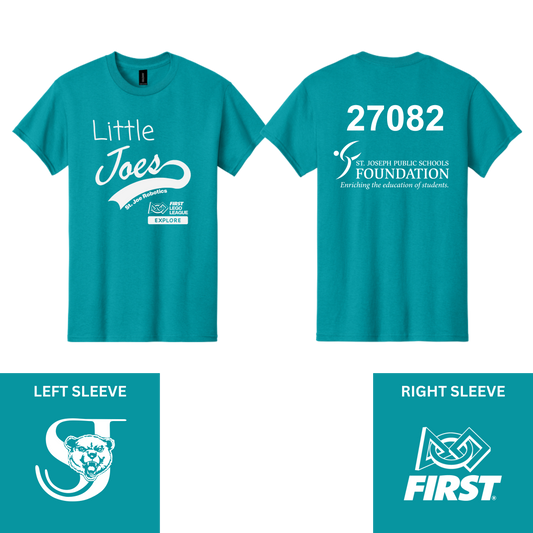 Little Joes Teal T-Shirt