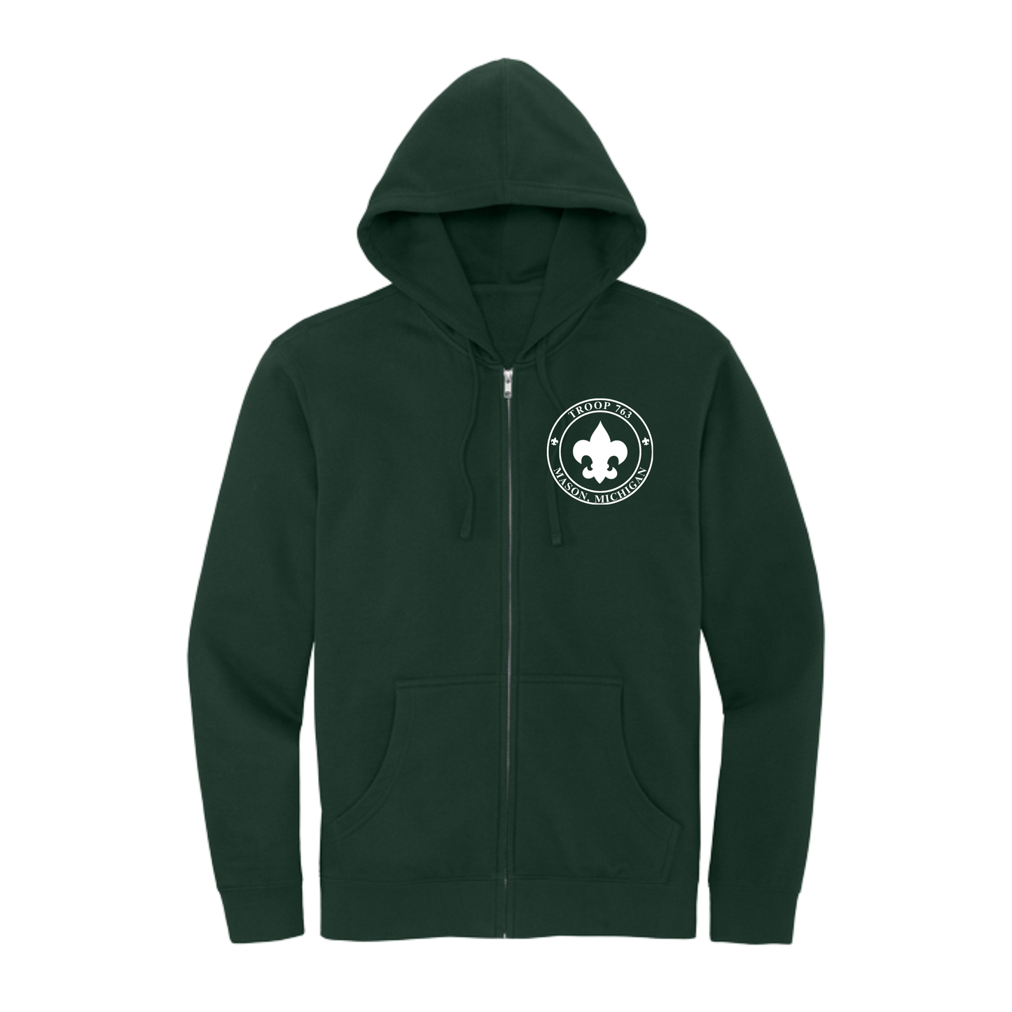 Troop 763 Full Zip Hoodie