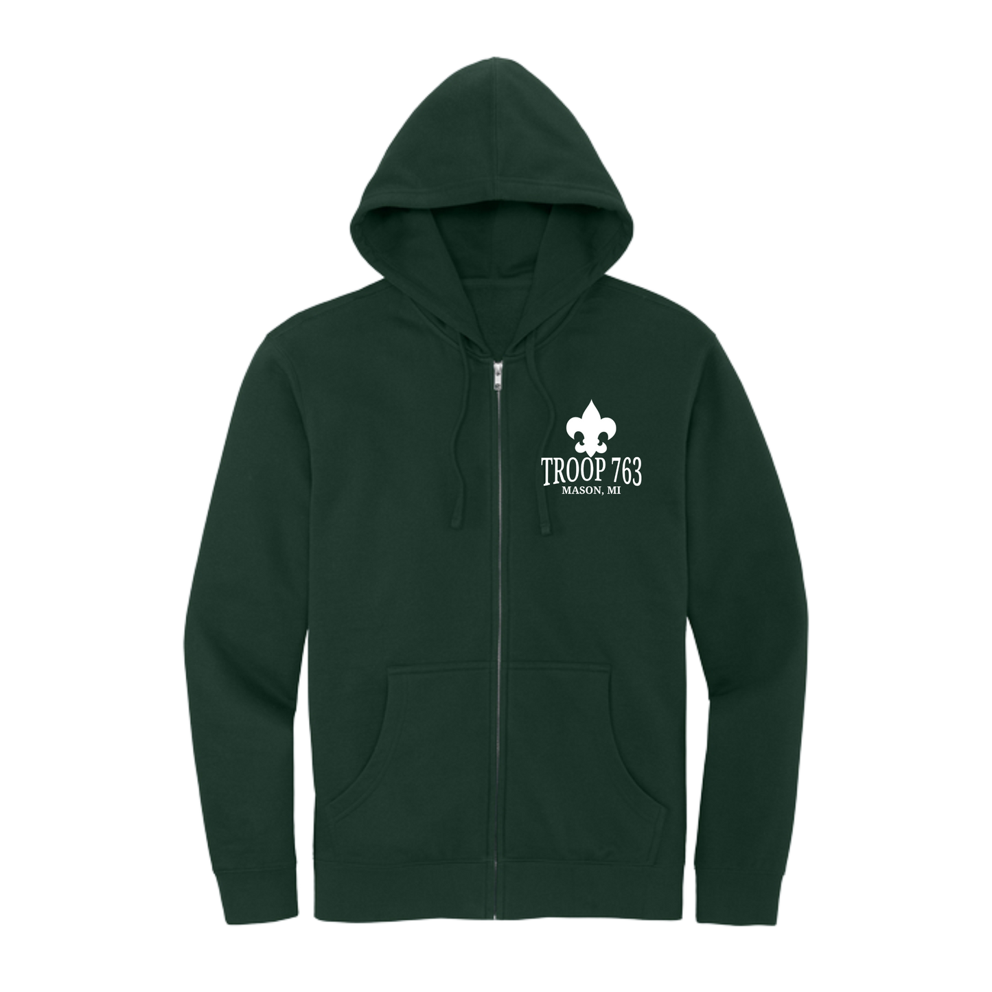 Troop 763 Full Zip Hoodie