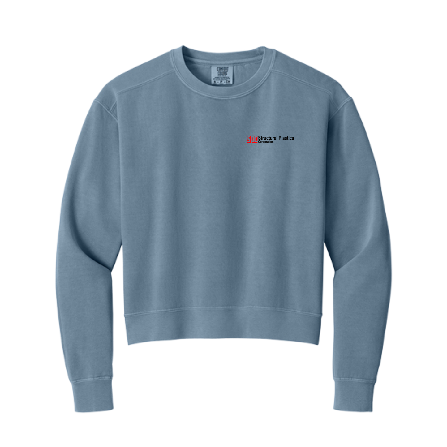 Structural Plastics Women's Mid-Length Pocket Crewneck