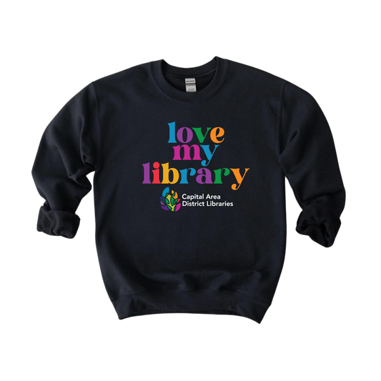 Love My Library Crewneck Sweatshirt