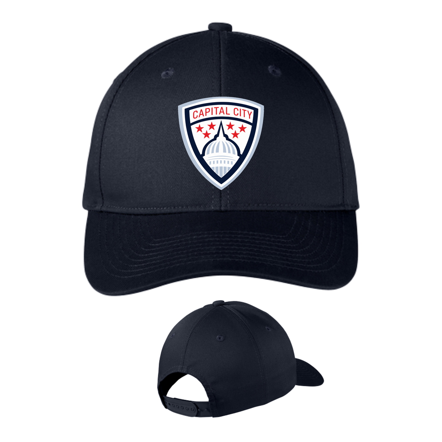 Capital City Embroidered Snapback Hat