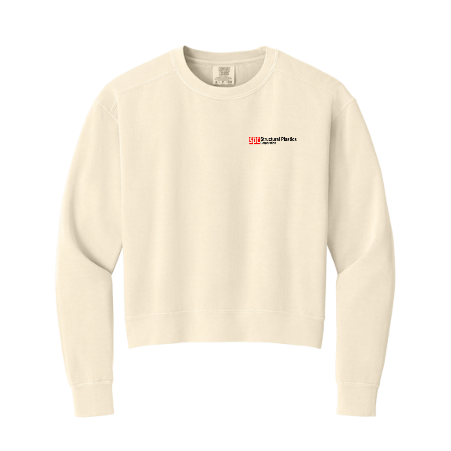 Structural Plastics Women's Mid-Length Pocket Crewneck