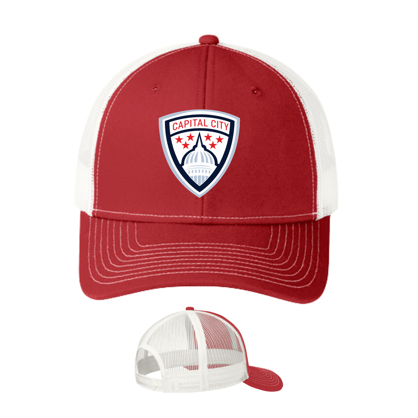 Capital City Embroidered Trucker Hat
