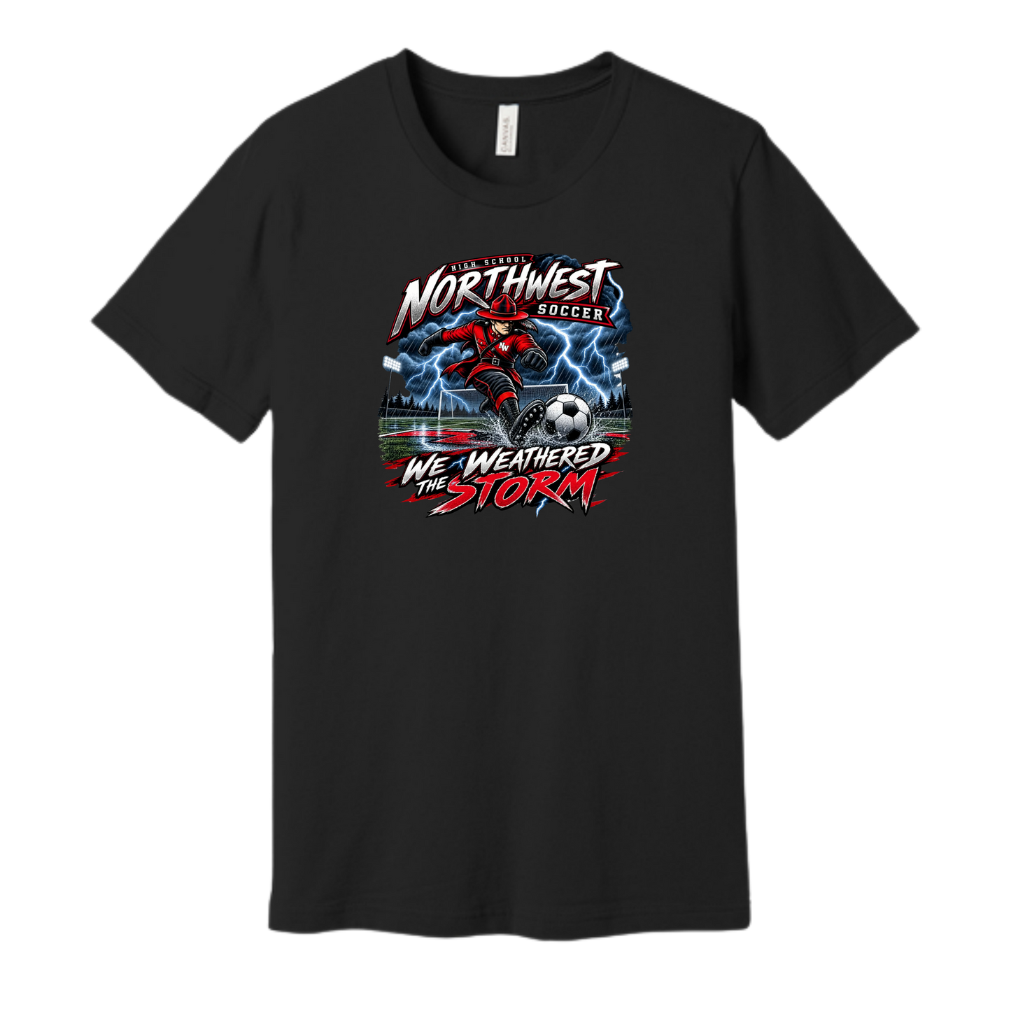 NW Mounties Soccer T-Shirt