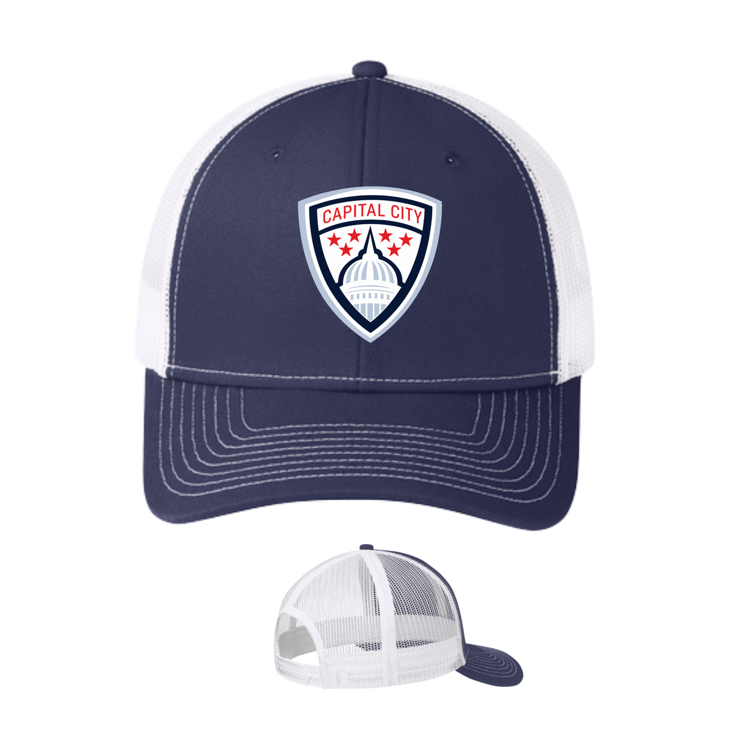 Capital City Embroidered Trucker Hat