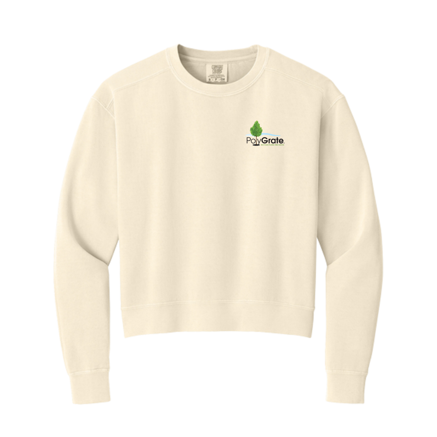 PolyGrate Women's Mid-Length Pocket Crewneck