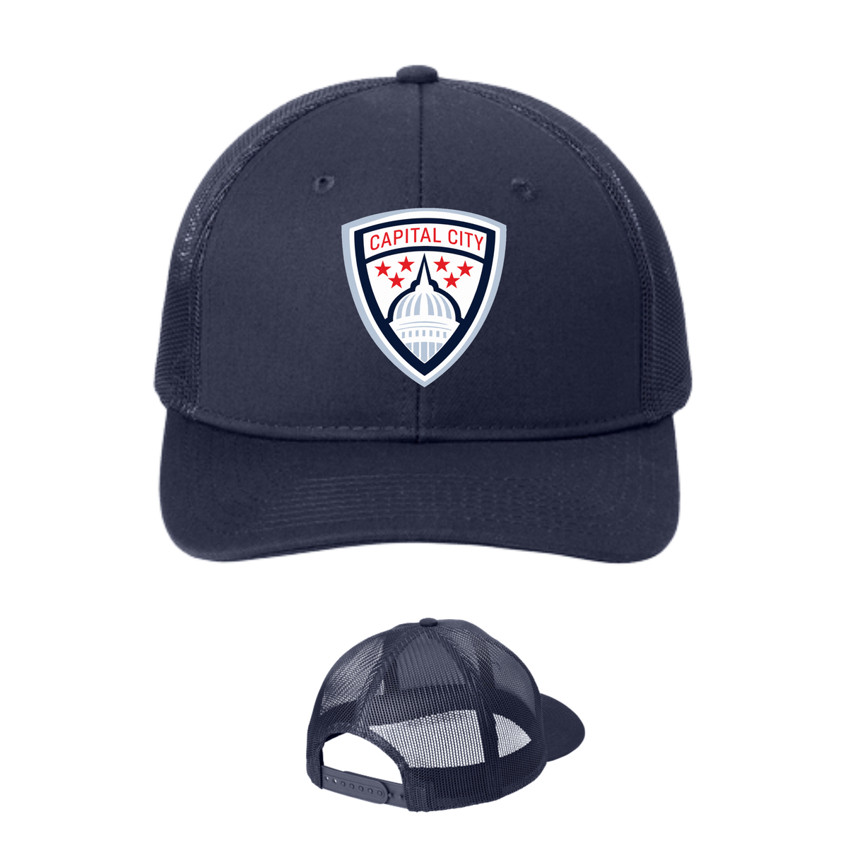 Capital City Embroidered Trucker Hat