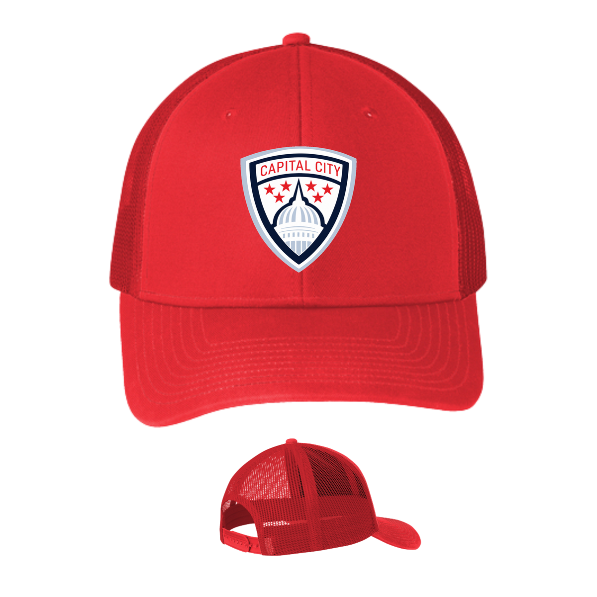 Capital City Embroidered Trucker Hat