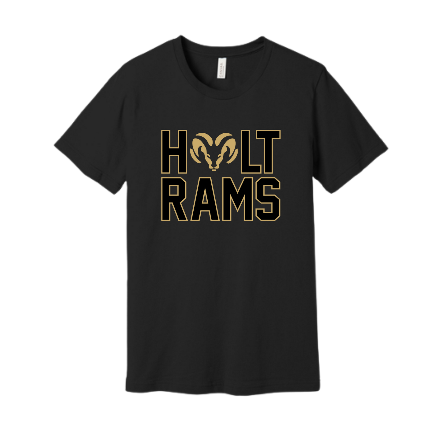 Holt Rams T-Shirt (Bella Canvas)
