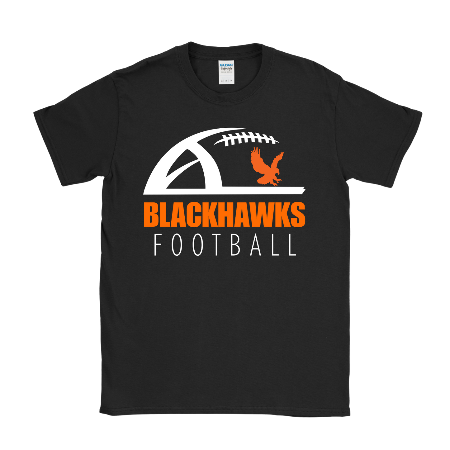 Leslie Blackhawks Football T-Shirt