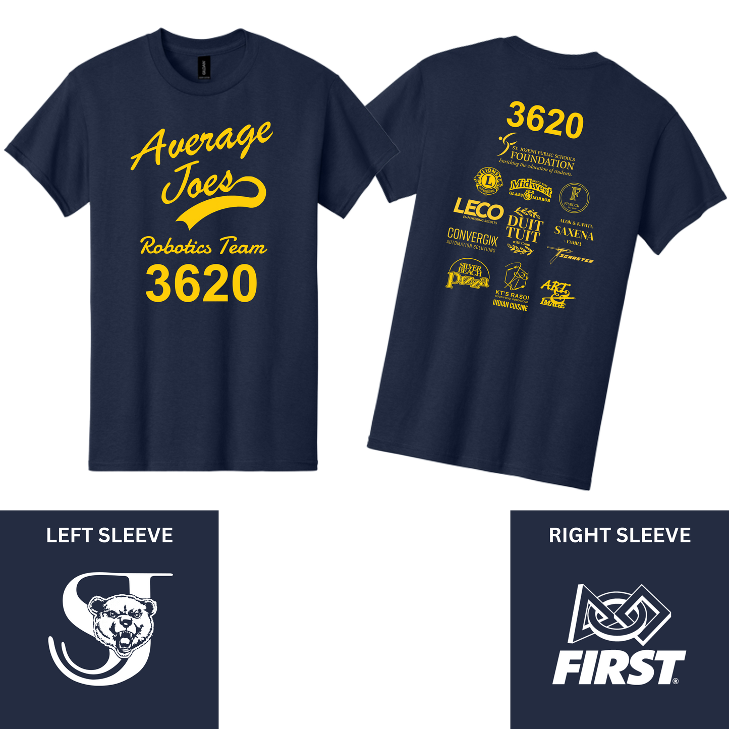 Average Joe's Team T-Shirt