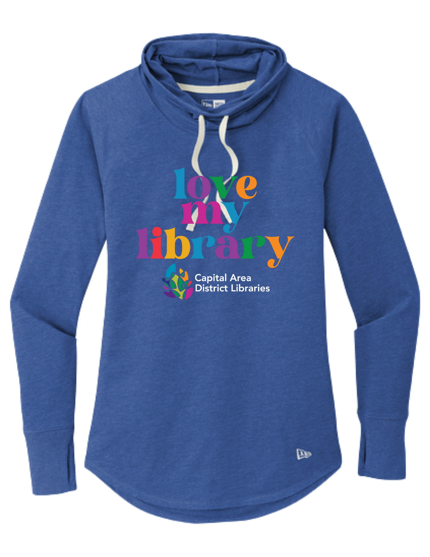 Love My Library Cowl Neck Tee