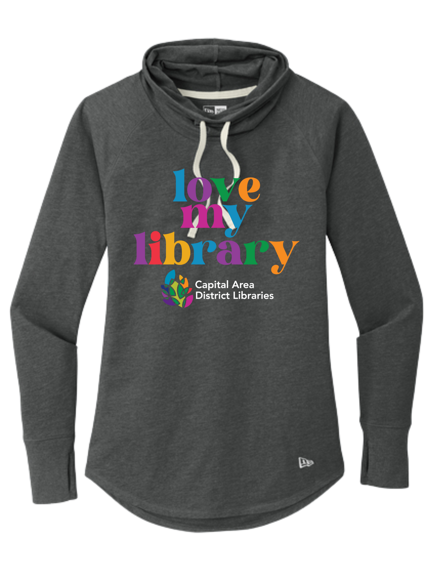 Love My Library Cowl Neck Tee